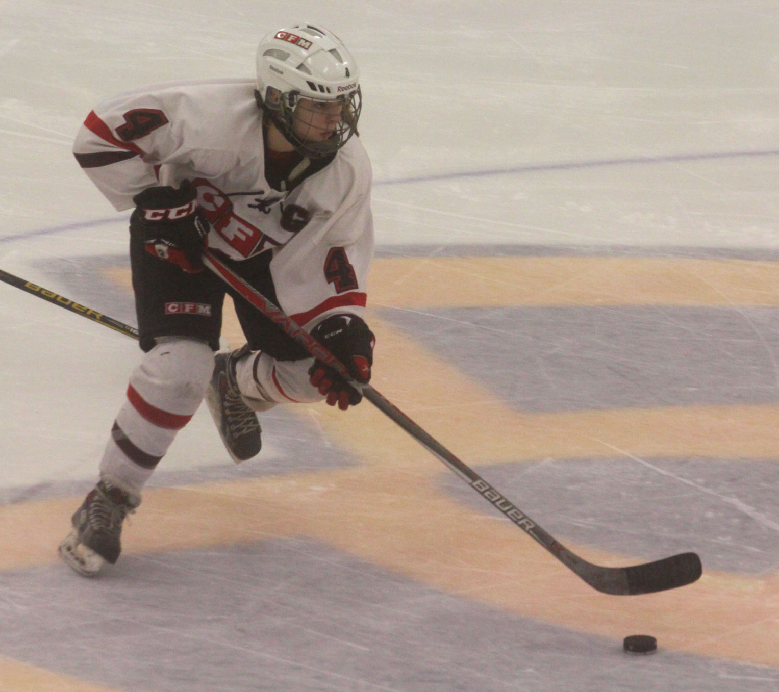 Chi-Hi/Menomonie girls hockey vs Appleton United at Eau Claire 12-28-17